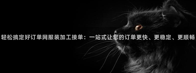 华润集团娱乐公司官网：轻松搞定好订单网服